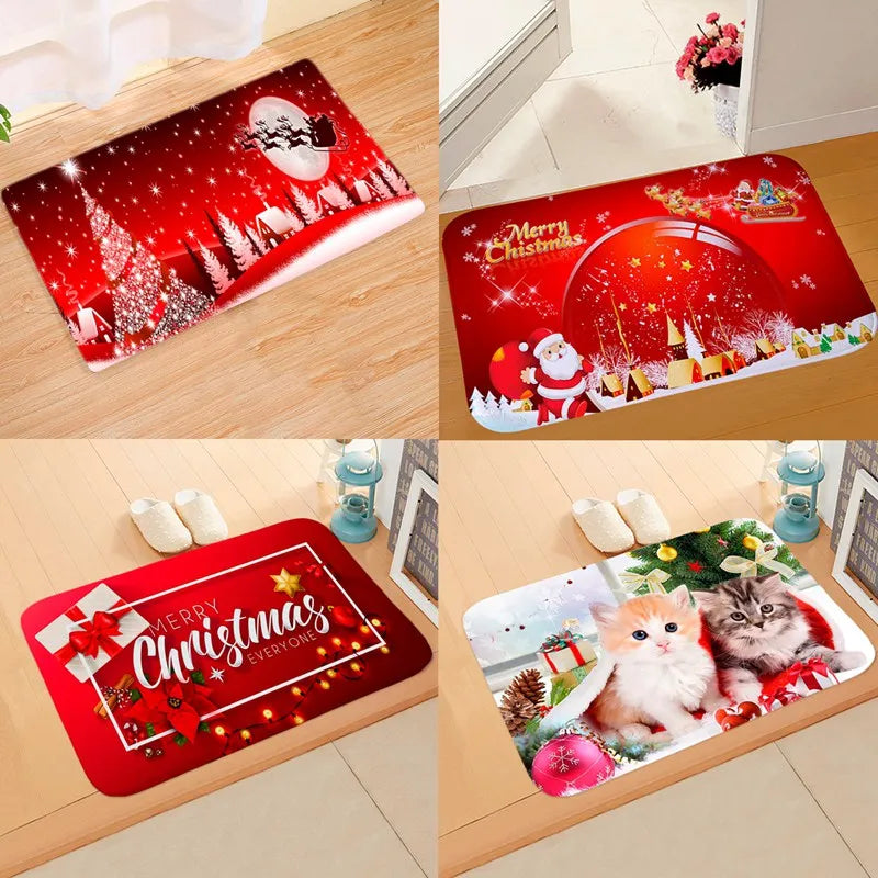 Beautiful Merry Christmas Doormat
