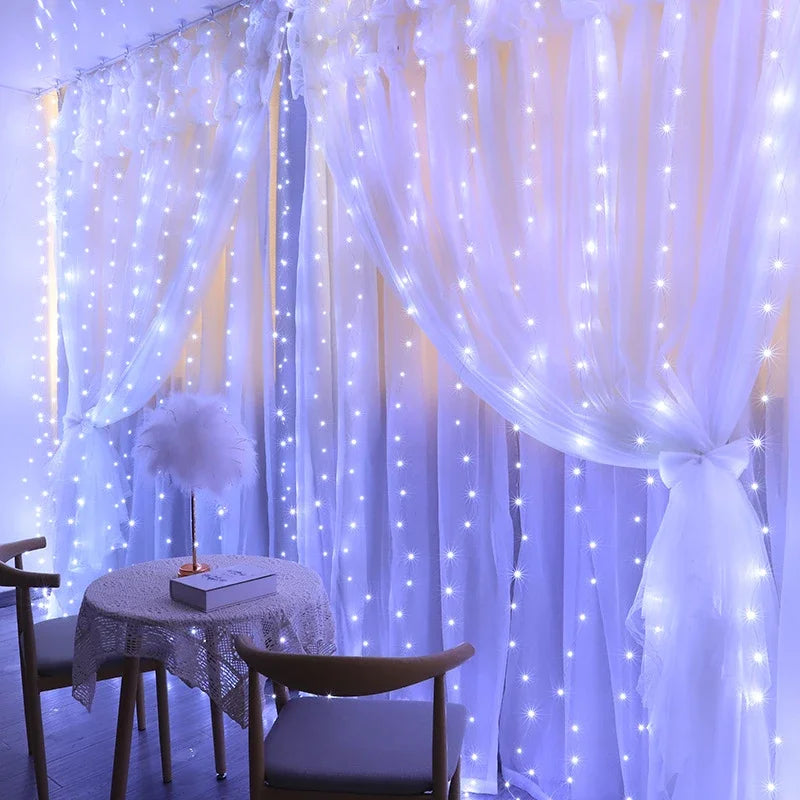 Christmas Smart Curtain LED For Home Decorations