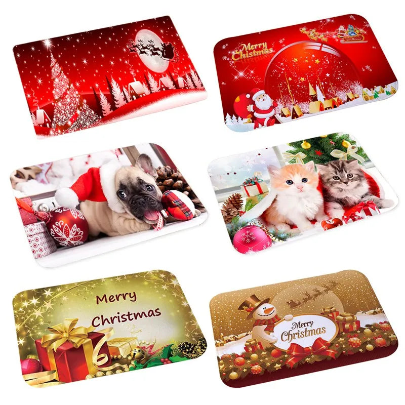 Beautiful Merry Christmas Doormat