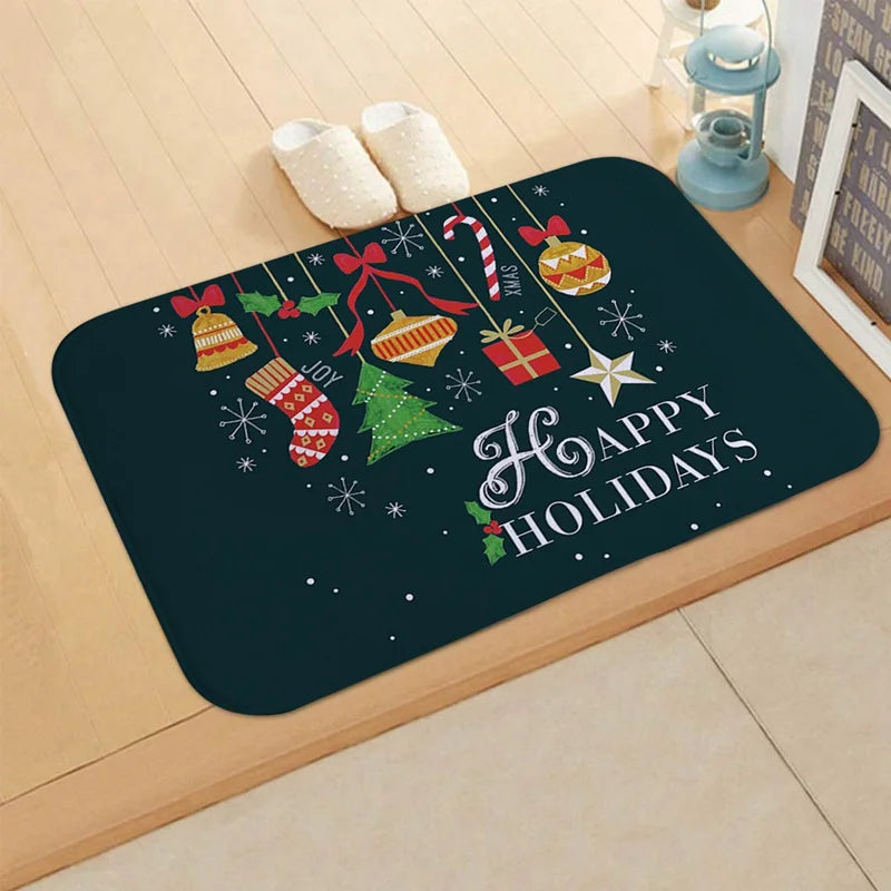 Beautiful Merry Christmas Doormat