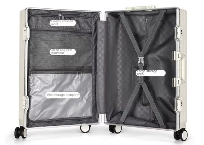 20/24 inches ultra-light and large capacity with a front-opening laptop compartment luggage case