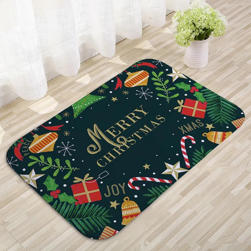 Beautiful Merry Christmas Doormat