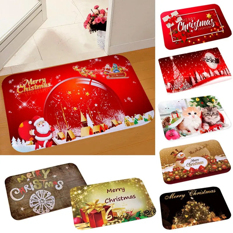 Beautiful Merry Christmas Doormat